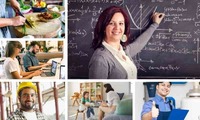 Sobras de recursos devem ser rateadas com os profissionais da Educação. Imagem: aplicativo Canva.